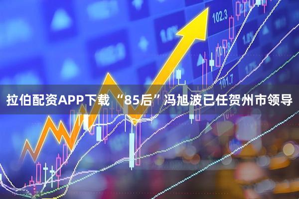 拉伯配资APP下载 “85后”冯旭波已任贺州市领导
