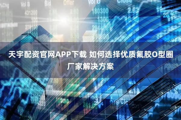 天宇配资官网APP下载 如何选择优质氟胶O型圈厂家解决方案